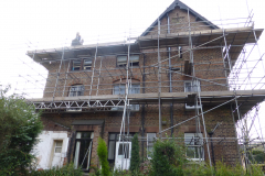 liverpool renovation scaffold